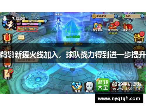 鹈鹕新援火线加入，球队战力得到进一步提升