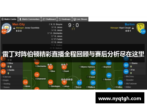 雷丁对阵伯顿精彩直播全程回顾与赛后分析尽在这里